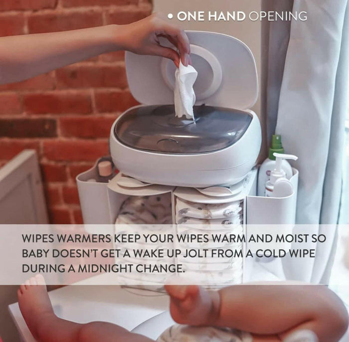 Prince Lionheart Evo Wipes Warmer with Glow Nightlight.
