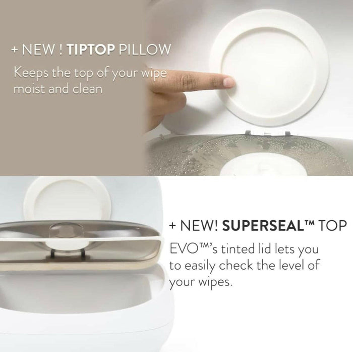 Prince Lionheart Evo Wipes Warmer with Glow Nightlight.