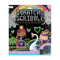 princess garden scratch and scribble scratch art kit By Ooly.