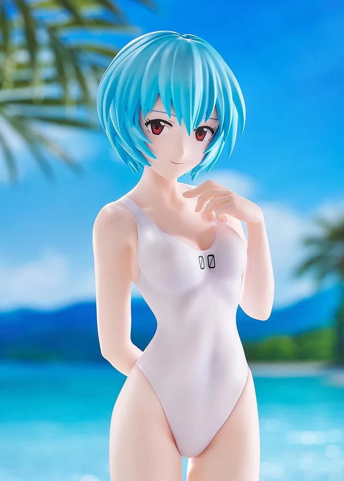 Rebuild of Evangelion POP UP PARADE BEACH QUEENS Rei Ayanami (One-Piece Style) L Size