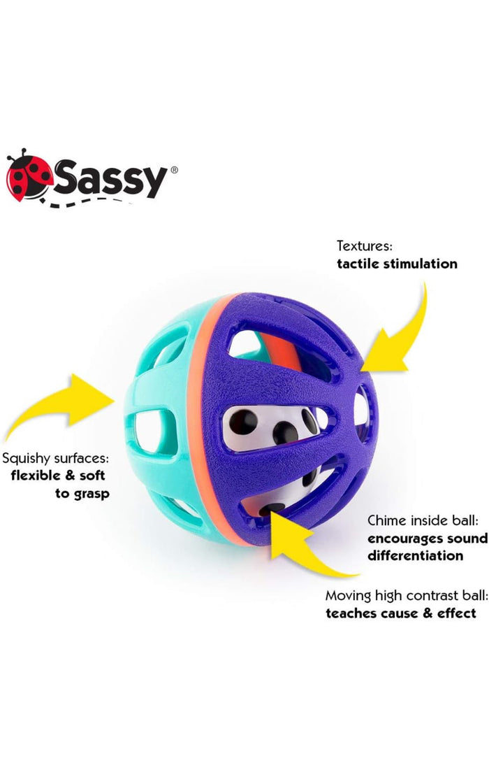 Sassy Baby Squish & Chime Ball