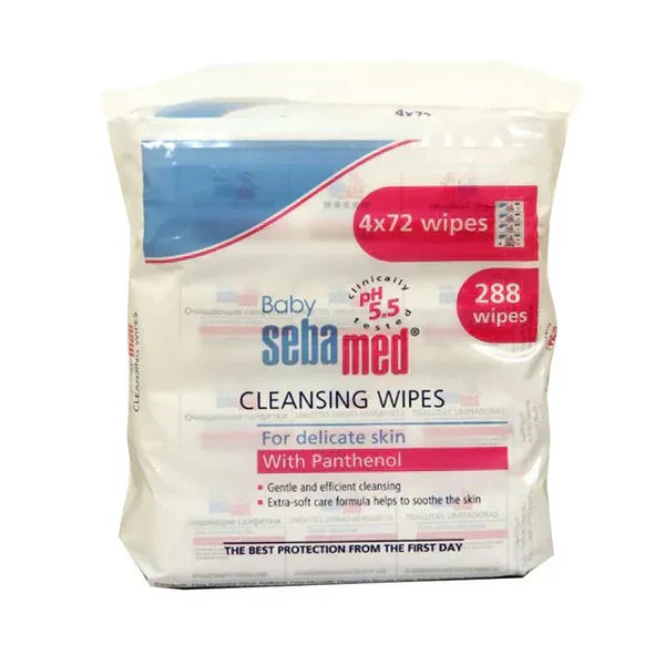Sebamed Baby Cleansing Wipes with Panthenol