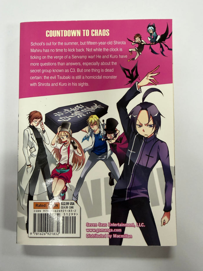 Servamp Vol. 3 [First Print, Used]