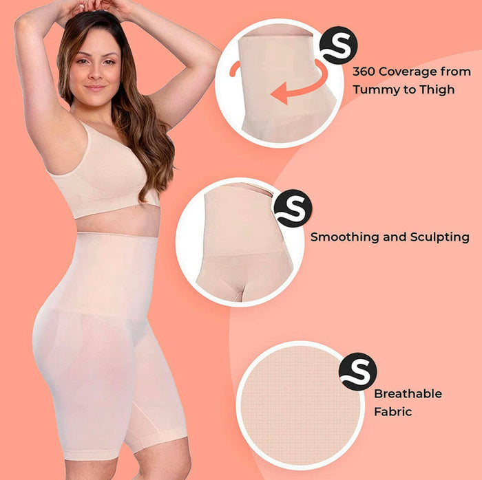 SHAPERMINT High Waisted Shaping Short For Body.