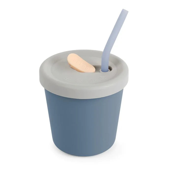 Silicone Sippy Straw Cup (150ml) by Haakaa
