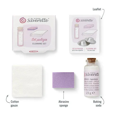 Silverette Cleaning Kit for Nursing Cups