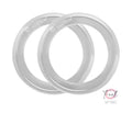 Silverette O-Feel Silicone Rings (1 Pair)