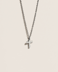 Simple cross necklace