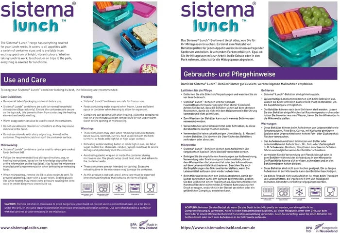 Sistema Snack Attack Duo (975ml)