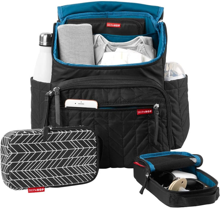 Skip Hop Diaper Bag Backpack: Forma, Multi-Function Baby Travel Bag
