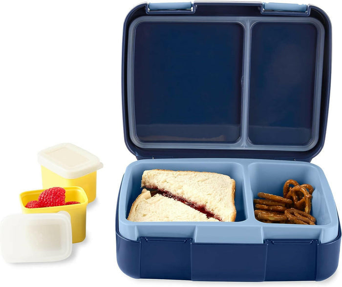 Skip Hop Kids Bento Lunch Box, Ages 3+, Sparks Rocket.