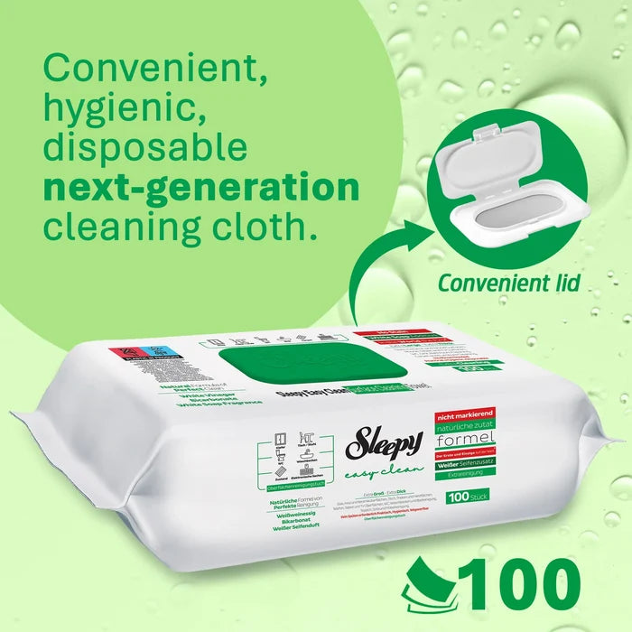 Sleepy Antibacterial Wet Wipes (100 Count)