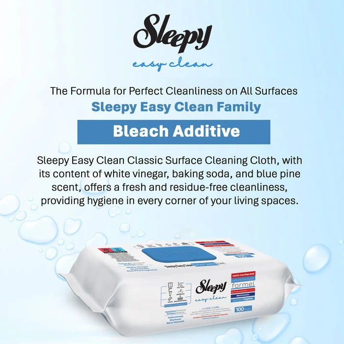 Sleepy Antibacterial Wet Wipes (100 Count)