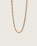 Small paperclip necklace