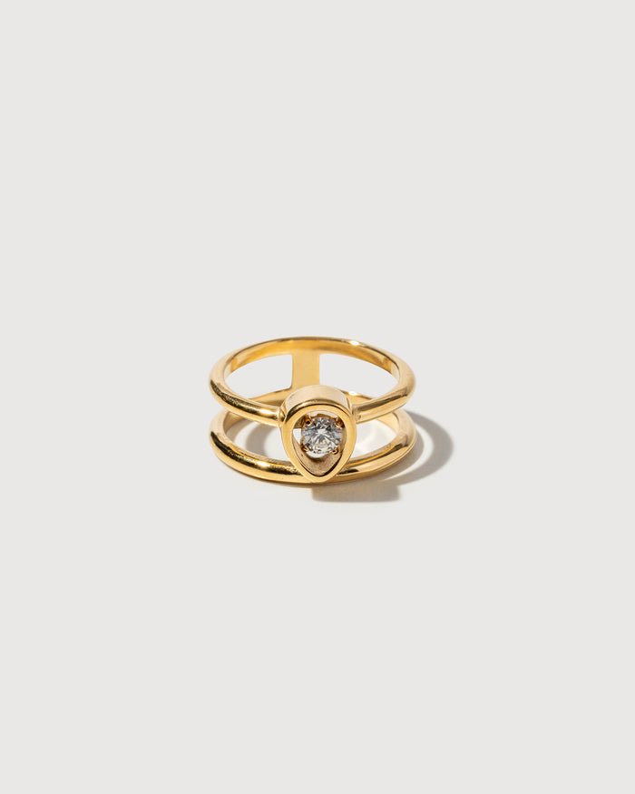 Sparkle duo ring