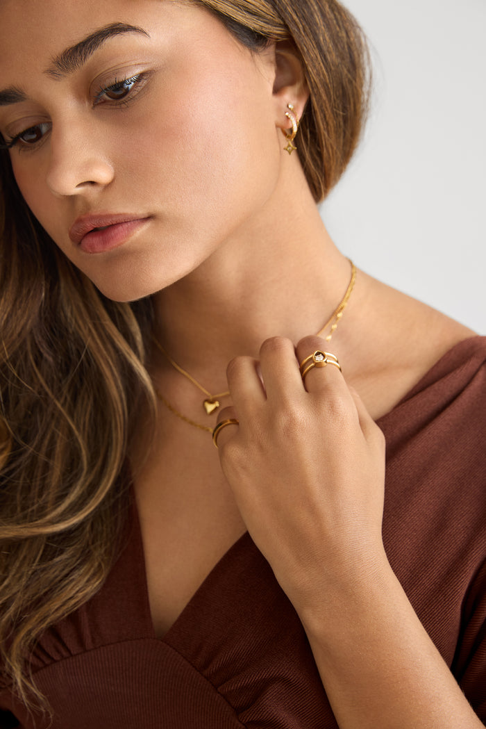 Sparkle duo ring