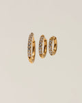 Sparkle mini hoops