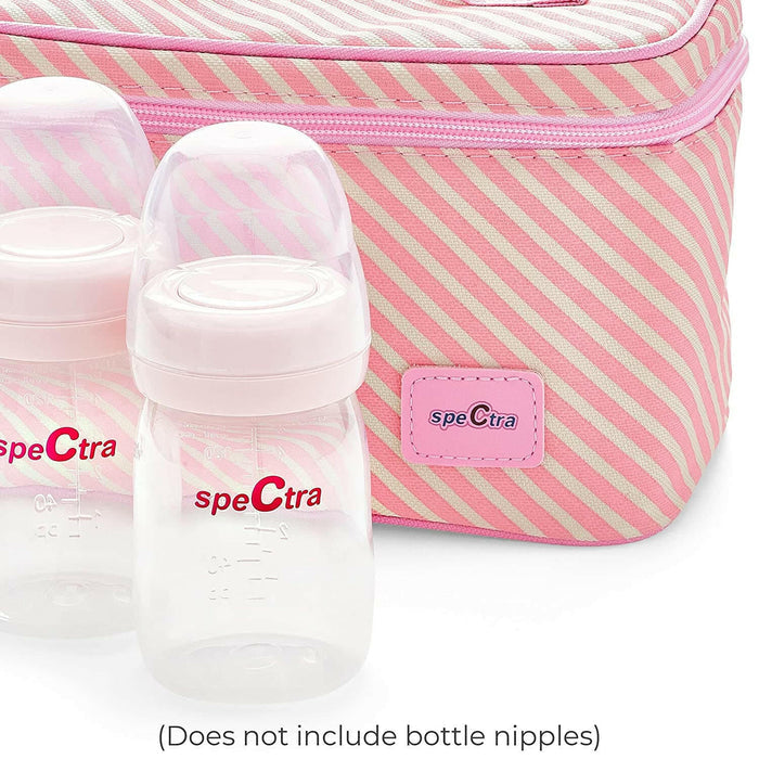 Spectra Cooler Kit with 2 Bottles and Ice Pack.