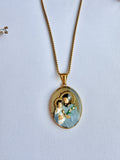 St. Joseph & The Child Jesus Necklace