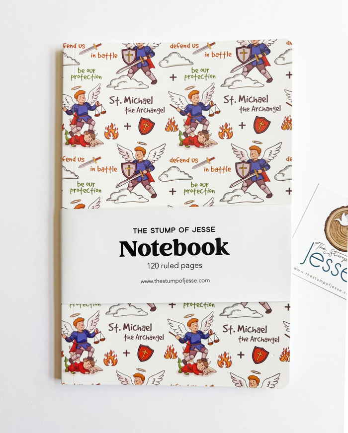 St. Michael the Archangel Journal | Ruled Notebook