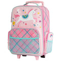 Stephen Joseph Classic Rolling Luggage, Pink Unicorn