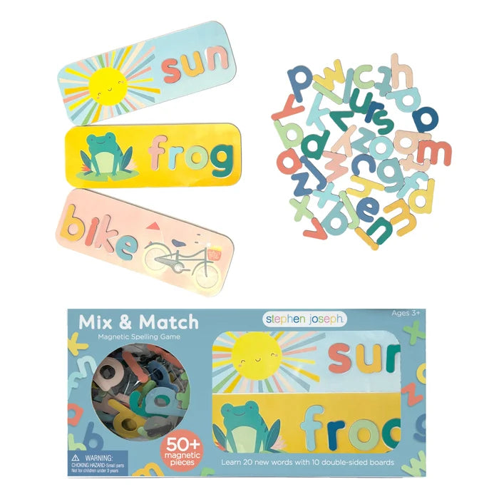 Stephen Joseph Mix & Match, Magnetic Spelling Game