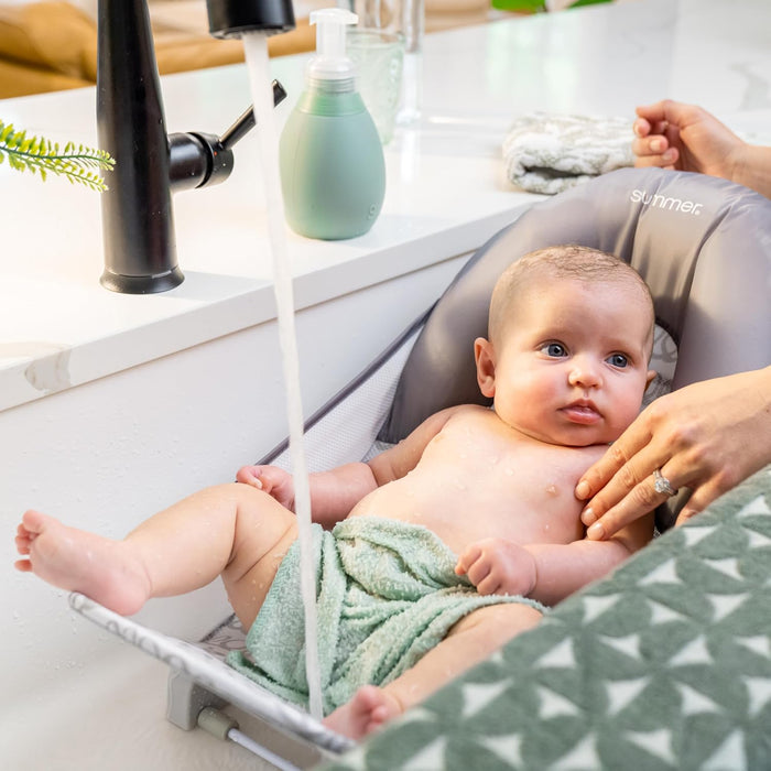 Summer Infant by Ingenuity Foldaway 2-Position Baby Bath Seat, 0-6 months