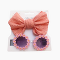 Sunglasses Flower With Headbands Set.