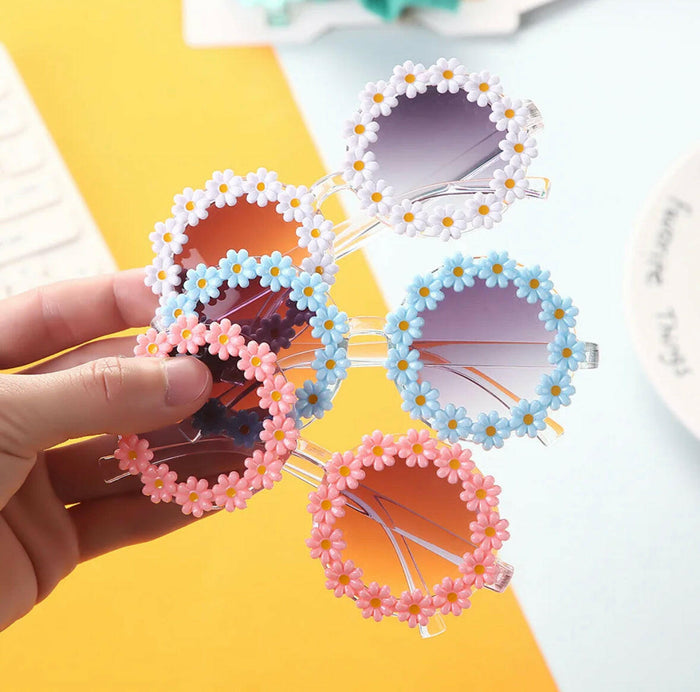 Sunglasses Flower With Headbands Set.
