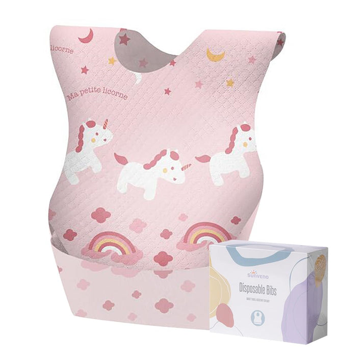 Sunveno Disposable Baby Bibs (20 Pcs)