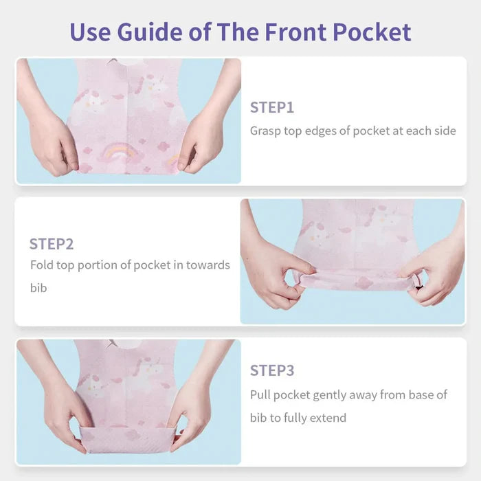 Sunveno Disposable Baby Bibs (20 Pcs)