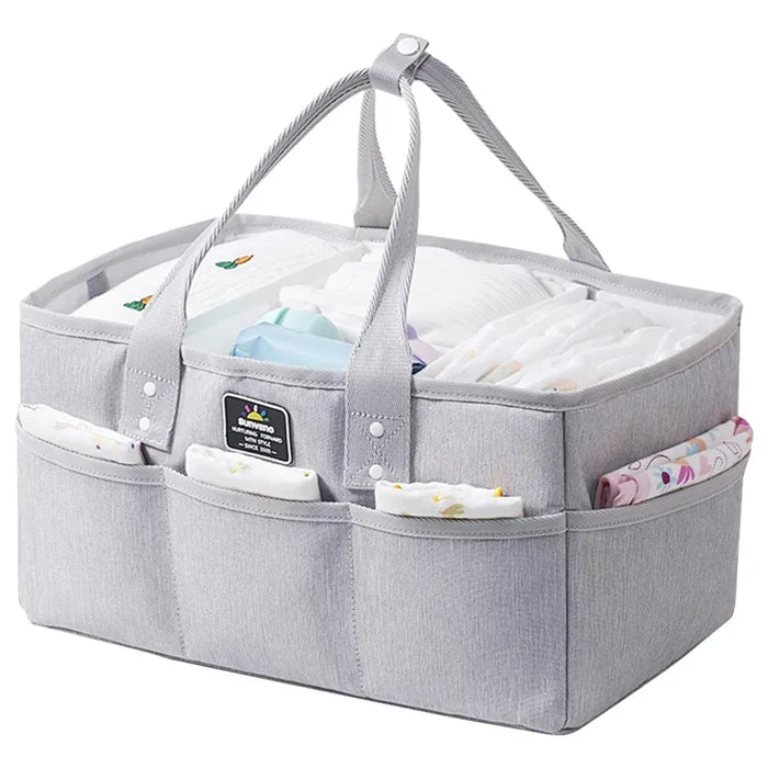 Sunveno Organizer Diaper Caddy (Grey)