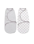 SwaddleMe  0-3 months- Pack of 2 - Grey.