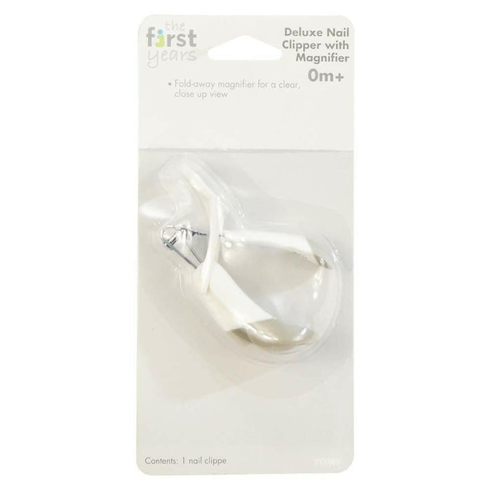 The First Years Arc Deluxe Nail Clipper with Magnifier.