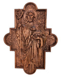 "The Good Shepherd" Carving