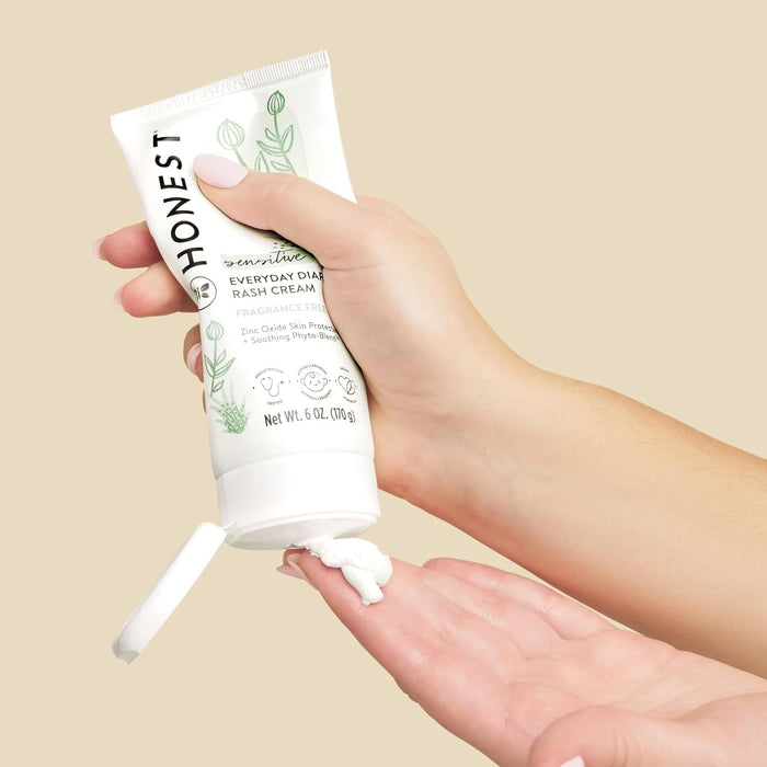 The Honest Company Hypoallergenic Diaper Rash Cream, 2.5oz
