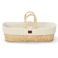 The Little Green Sheep Moses Basket & Mattress (Linen)