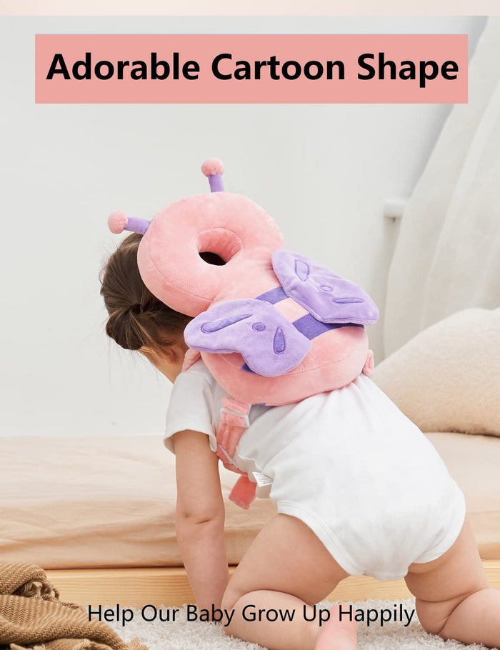 Toddler Baby Head Protection Cushion Backpack Wear By JunNeng