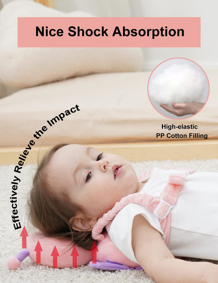 Toddler Baby Head Protection Cushion Backpack Wear By JunNeng