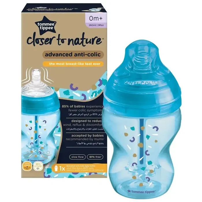 Tommee Tippee Advanced Anti-Colic Feeding Bottle (260ml x1)