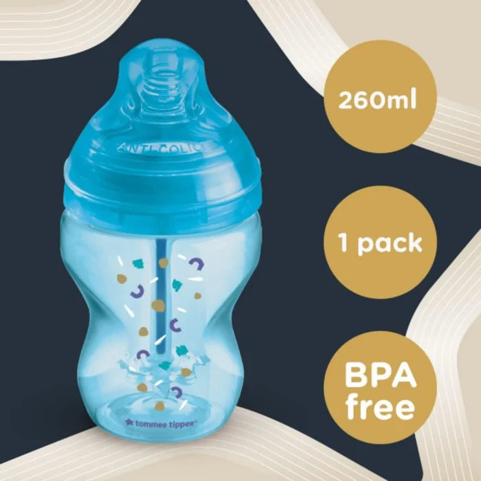 Tommee Tippee Advanced Anti-Colic Feeding Bottle (260ml x1)