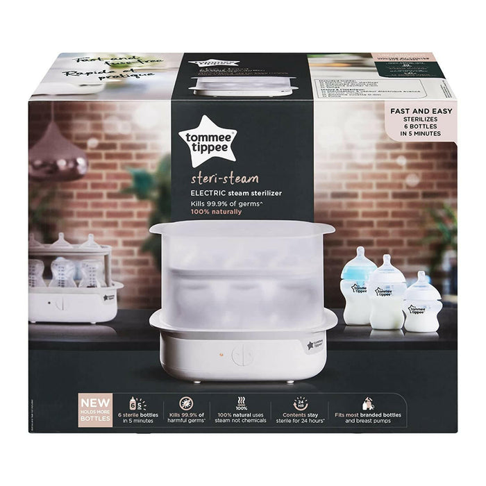 Tommee Tippee Closer to Nature Electric Steam Sterilizer White.