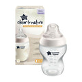 Tommee Tippee Closer to Nature Feeding Bottle 260ml Clear.