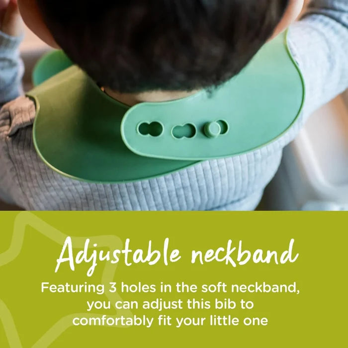 Tommee Tippee Roll and Go Bib (7 Months+)