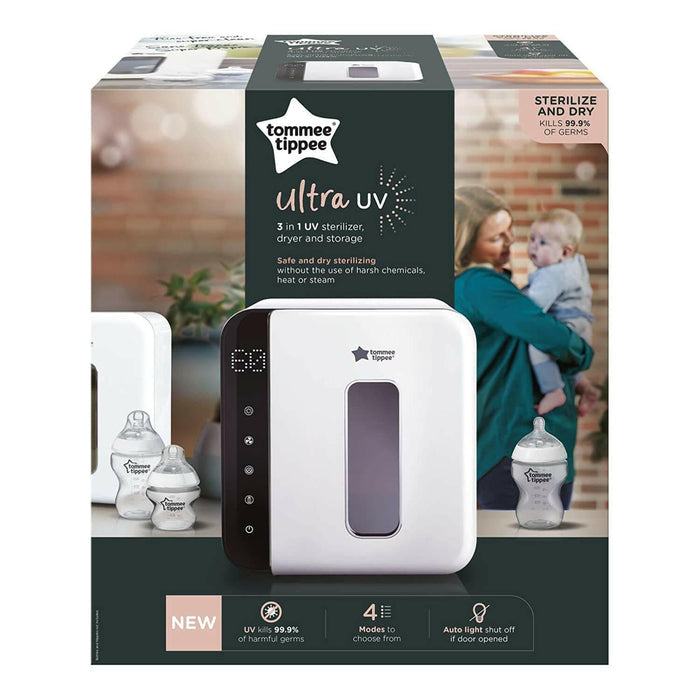 Tommee Tippee UV Sterilizer 3 in 1 - White and Black.
