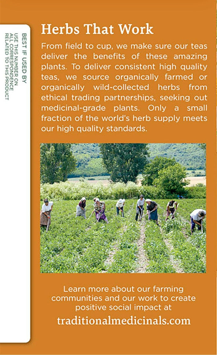 Traditional Medicinals Organic Gas Relief Chamomile Mint Herbal Tea, Relieves Gas & Bloating
