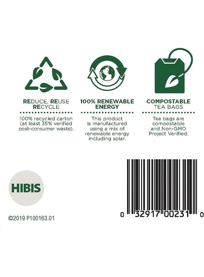 Traditional Medicinals Organic Hibiscus Herbal Tea, Supports Heart Health.