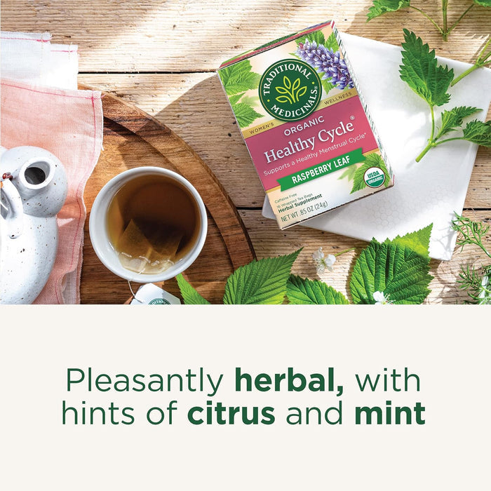Traditional Medicinals Tea, Organic Healthy Cycle