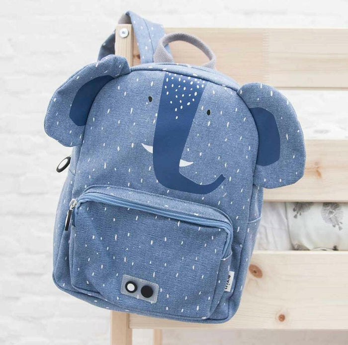 Trixie - Backpack Mrs. Elephant - Blue.