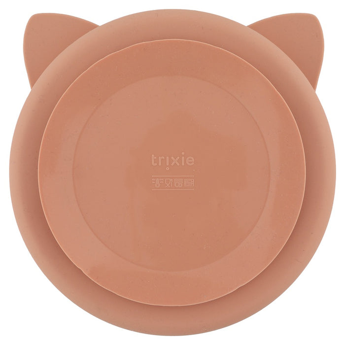 Trixie Silicone Divided Suction Plate, 4m+